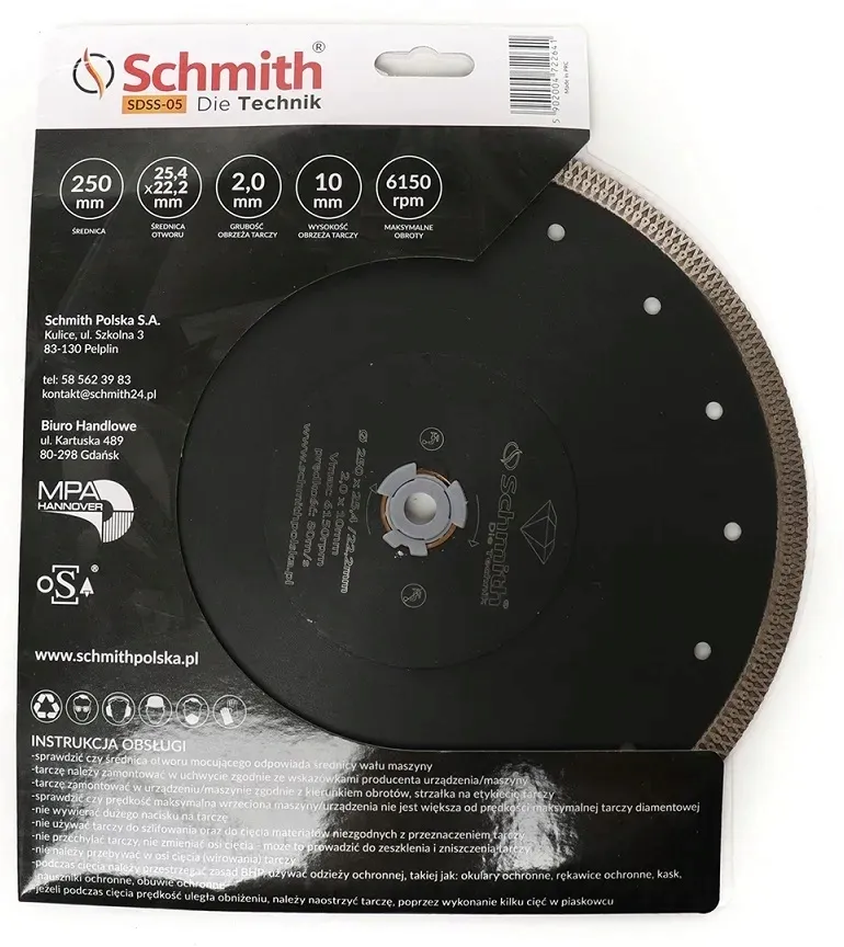 tarcza-diamentowa-250mm-254-gresu-plytek-schmith