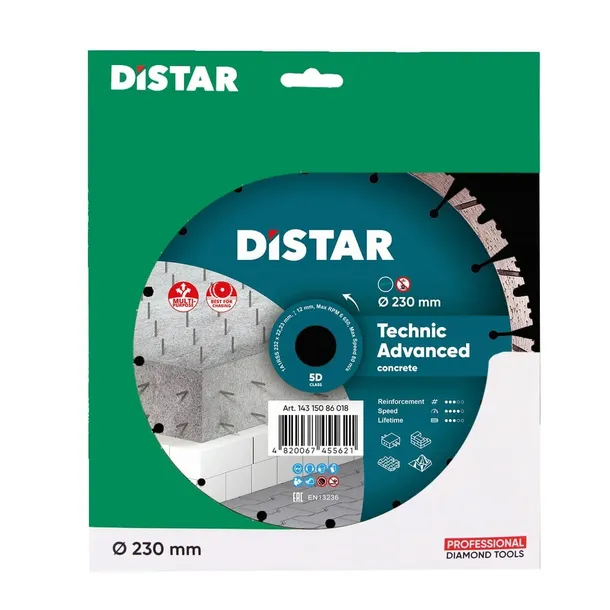 distar-tarcza-diamentowa-232-technic-advanced-zastosowanie-beton