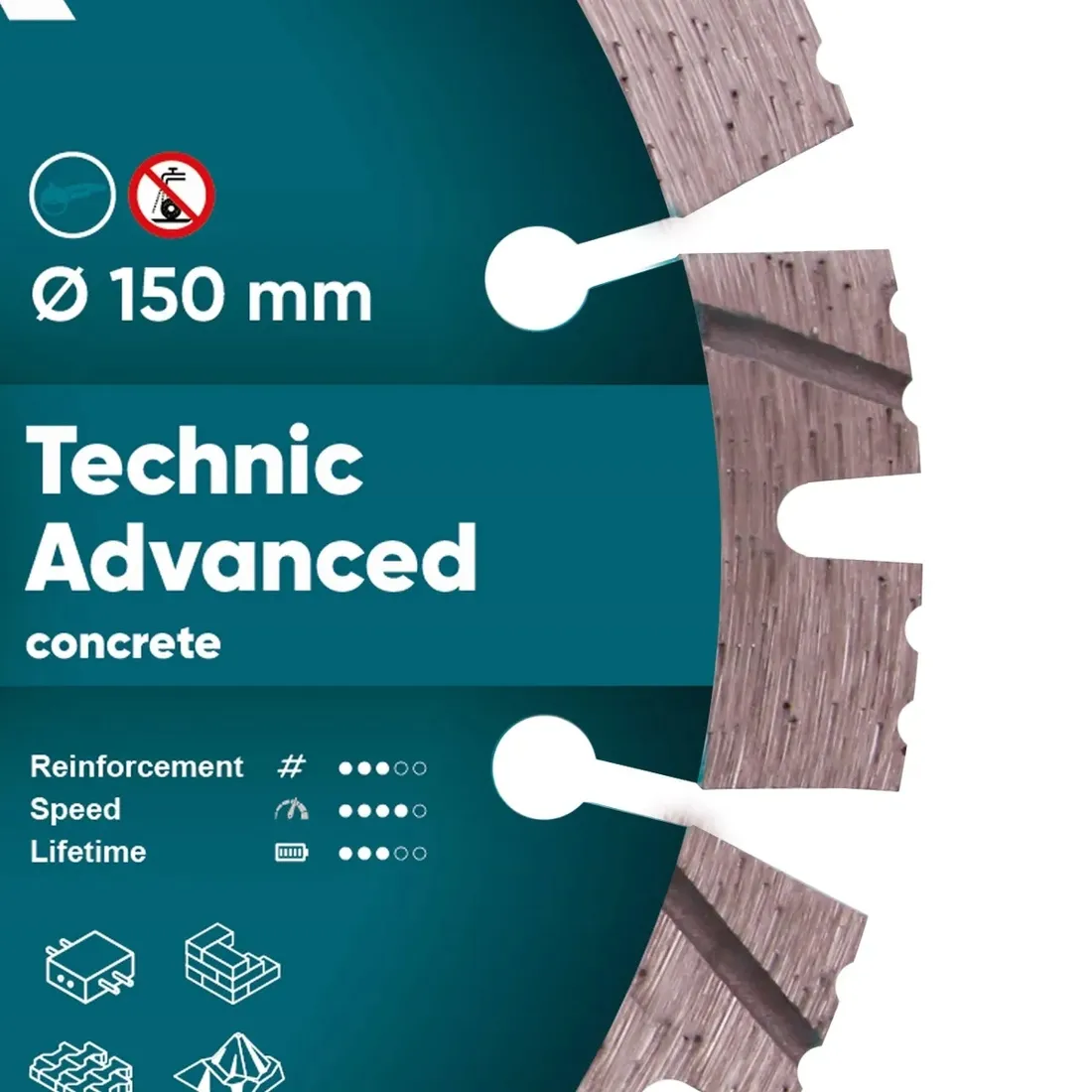 distar-tarcza-diamentowa-125-technic-advanced-stan-nowy
