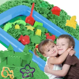 zestaw-piasek-magiczny-2kg-piaskolina-zielony