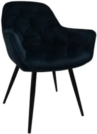 fotel-dankor-design-arten-welur-szaro-czarny