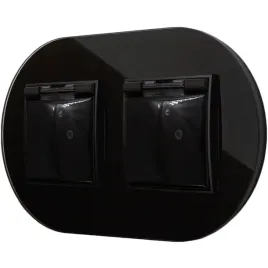 karlik-icon-dwa-gniazda-do-lazienki-czarny-z-ramka