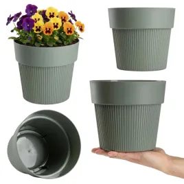 donica-plastikowa-szarozielona-oslonka-okragla-prazkowana-na-kwiaty-16-cm