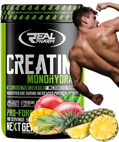 real-pharm-creatine-500g-pineapple-mango-rodzaj-monohydrat-kreatyny