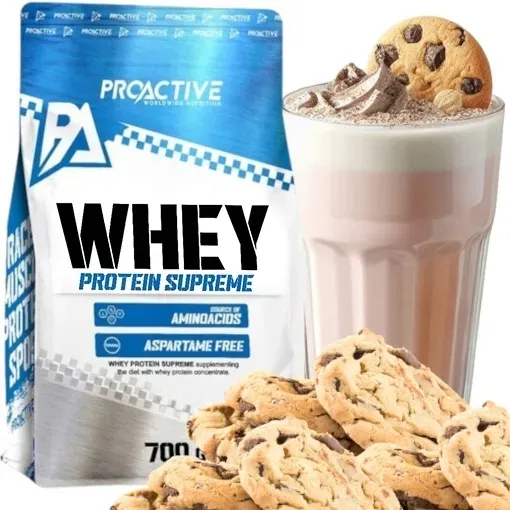 BIAŁKO WPC serwatkowe whey ODŻYWKA BIAŁKOWA ProActive 700g CIASTKO