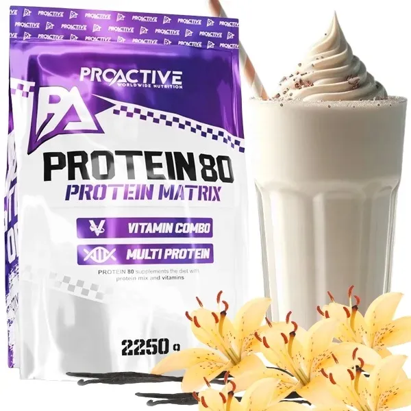 ProActive Protein 80 Białko 2250g VANILIA