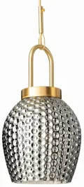 lampa-wiszaca-szklo-ornament-szyszka-grafitowa