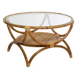 rattanowy-stolik-kawowy-90-cm-z-polka-szklany-blat