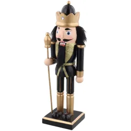 dziadek-do-orzechow-drewno-krol-czarno-zloty-25-cm