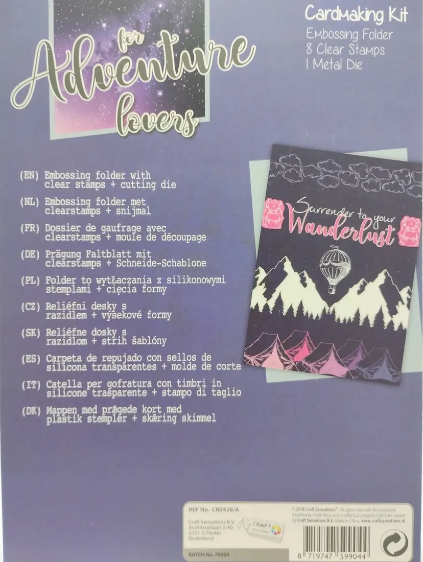 stemple-wykrojnik-folder-do-embossingu-adventure-stan-nowy