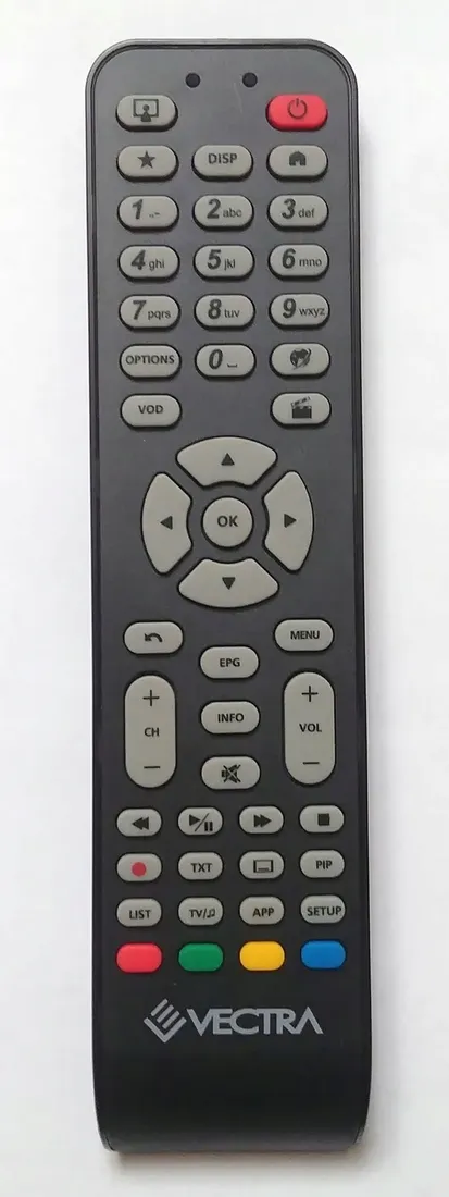 pilot-do-dekoderow-telewizji-vectra-grey-plaski-oryginal