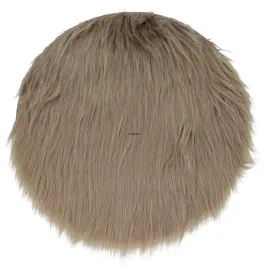 dywanik-sztuczne-futro-dekoracyjny-rustykalny-okragly-35-cm-brazowy