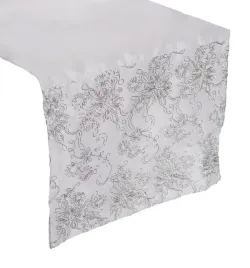 bieznik-glamour-33x180-eurofirany-olga-bialy-na-stol-dekoracyjny