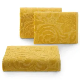 recznik-50x90-welur-eurofirany-kalina-musztarda