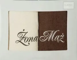 zestaw-recznikow-maz-zona-komplet-walentynki-na-prezent-krem-braz