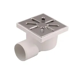 kratka-sciekowa-10x10-cm-metal-odplyw-boczny-fi-50-mm-nieregulowana-aquer