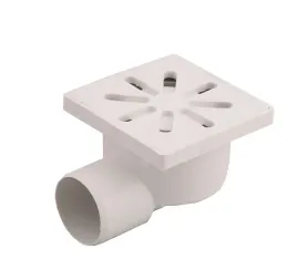 kratka-sciekowa-10x10cm-tworzywo-odplyw-boczny-fi-50-mm-nieregulowana-aquer