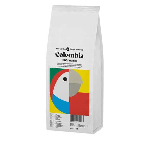 Kawa ziarnista świeżo palona Kawa z Palarni 100% Arabica kawa Kolumbia