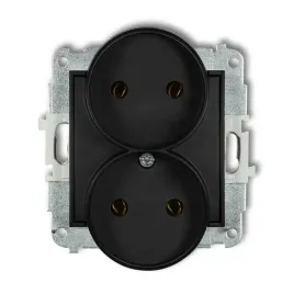 gniazdo-podwojne-b-u-2x2p-czarny-mat-karlik-mini