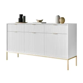 komoda-cortado-ksz154-bialy-mat-nogi-zlote