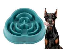 miska-spowalniajaca-jedzenie-dla-psa-zielona