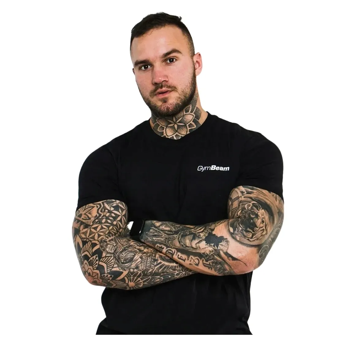 koszulka-basic-black-l-gymbeam