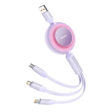 kabel-usb-3w1-baseus-bright-mirror-3-usb-c-66w-kolor-fioletowy