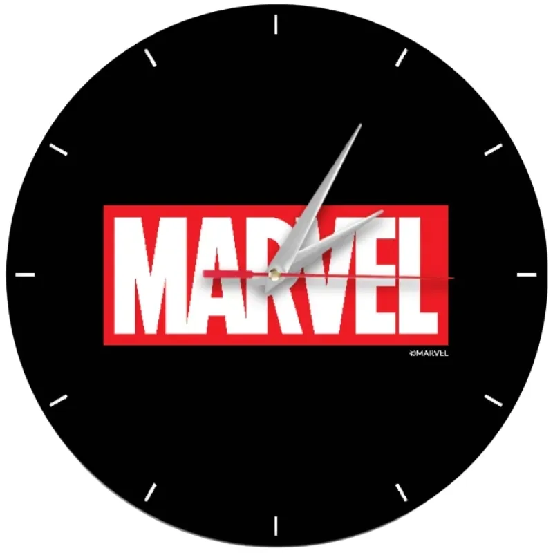 zegar-scienny-matowy-marvel-czarny