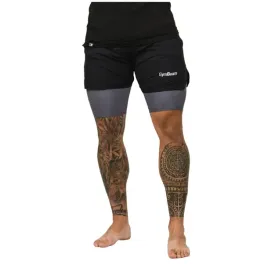 meskie-szorty-2in1-black-grey-m-gymbeam