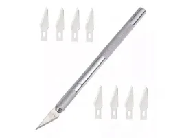 noz-modelarski-skalpel-nozyk-precyzyjny-9-ostrzy