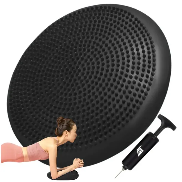 PODUSZKA SENSORYCZNA REHABILITACYJNA SENSOMOTORYCZNA DYSK BERET JEŻYK 34 CM