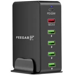 ladowarka-sieciowa-feegar-charger-tower-86w-6xusb