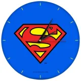 zegar-scienny-matowy-superman-niebieski