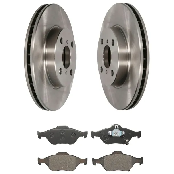 TARCZE + KLOCKI PRZÓD TOYOTA YARIS 2006- 258MM