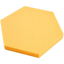 pianka-akustyczna-panel-akustyczny-hex-zolty-5cm-szesciokat-wygluszajacy