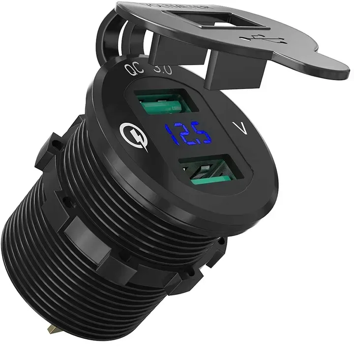 gniazdo-ladowarka-samochodowa-usb-quick-charge-3-0