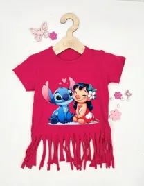 t-shirt-dziewczecy-bawelniany-polski-fredzle-stich-amir-104-fuksja