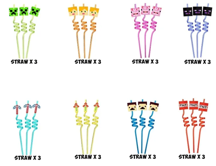 slomki-minecraft-5-szt-stan-nowy