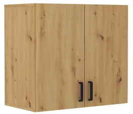 wiszaca-szafka-biurowa-80-cm-2-fronty-dab-artisan