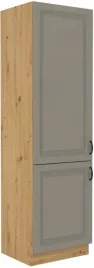 wysoka-szafka-kuchenna-stilo-210x60-szary-artisan