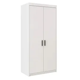 szafa-dwudrzwiowa-garderoba-drazek-6-polek-biala