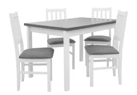 komplet-stol-4-krzesla-150-120x80-do-kuchni-jadalni-x008-bialy-grafitowy