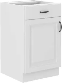 biala-szafka-kuchenna-stilo-50-cm-1drzwi-1szuflada