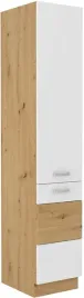 wysoka-szafka-kuchenna-kominowa-40x210-bialy-front