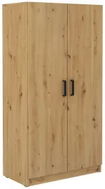 piekna-dwudrzwiowa-szafa-z-wieszakiem-dab-artisan