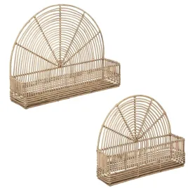 polka-wiszaca-do-przedpokoju-rattan-boho-2-szt
