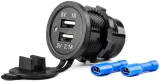 gniazdo-samochodowe-ladowarka-2x-usb-12v-24v-amio-stan-nowy
