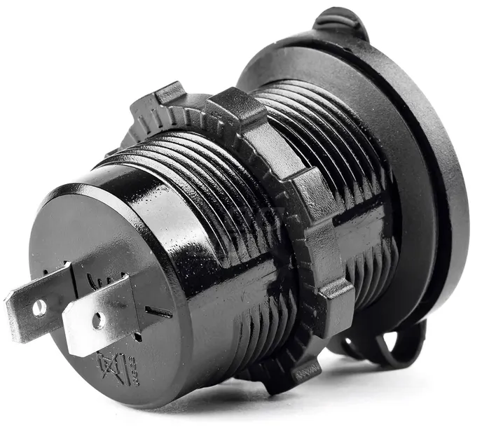 gniazdo-samochodowe-ladowarka-2x-usb-12v-24v-amio-stan-nowy