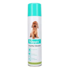 srodek-zwalcza-pchly-i-kleszcze-aerozol-happs-do-budy-legowiska-psa-250-ml