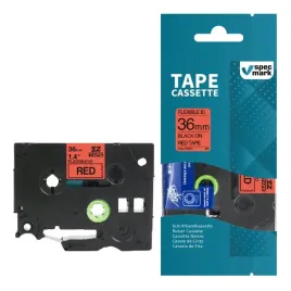 tasma-specmark-do-brother-tz-fx461-36mm-8m-czerwona-tze-fx461